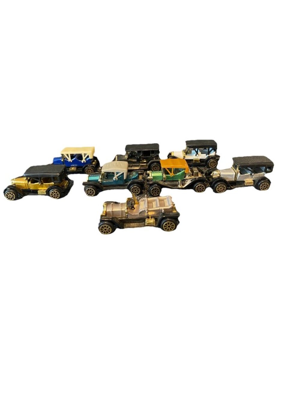 Lot Of 8 Pierce-Arrow Collectible Miniature Die-Cast Toy Cars by Readers Digest